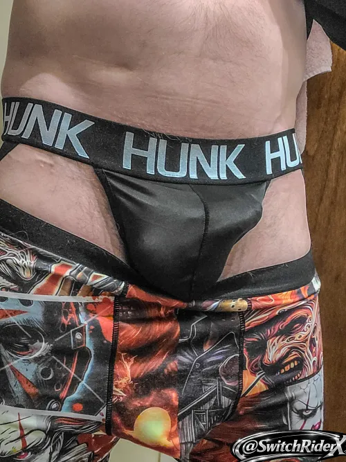 Sexy new jockstrap  by SwitchRiderX