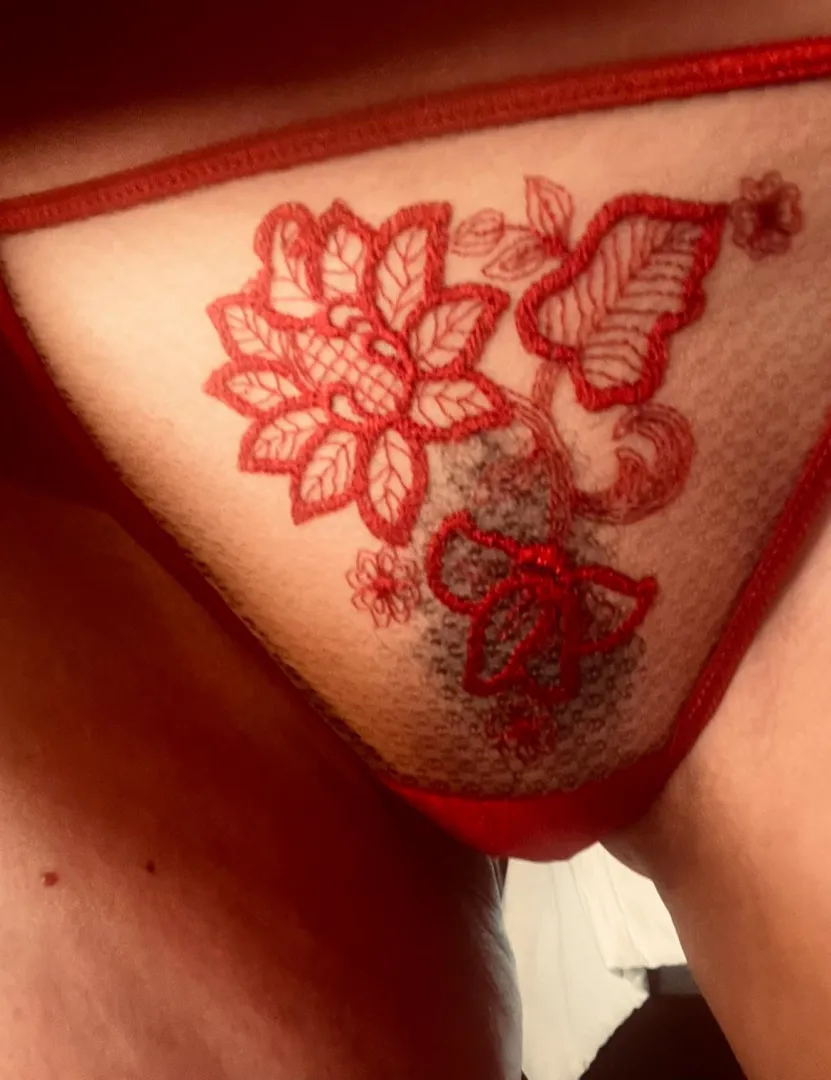 Sexy Red See Thru posted by Aromatic-Tap3564