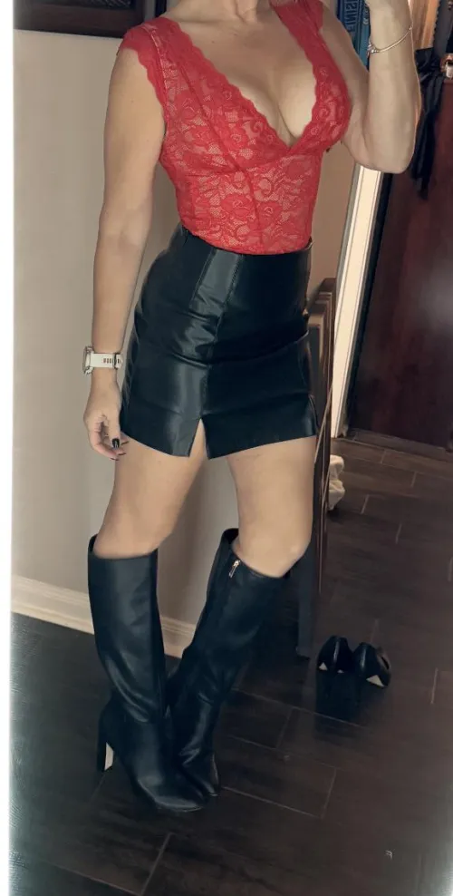 Sexy shiny black  by WorkingMom365