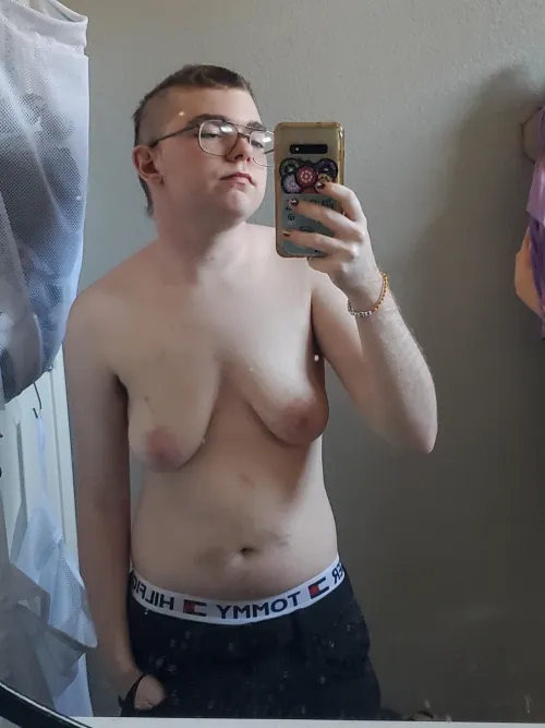 shaved my head+face, feeling that butch euphoria  by arf2oo4