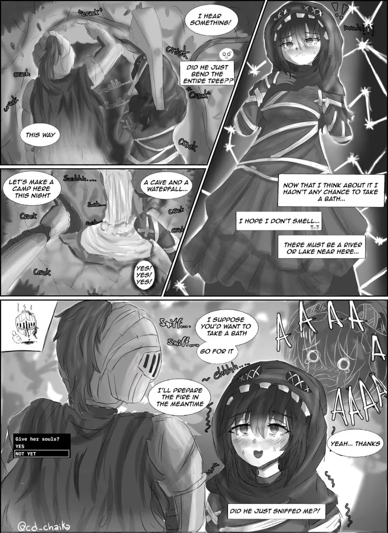 She got wet when he bend the tree and he got hard when he smelled the musk ✍️ posted by Ancient_Doctor_7738