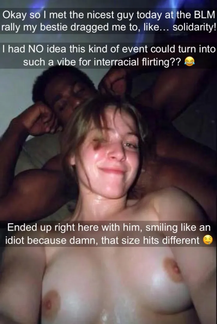 She had no idea this kind of event could turn into interracial flirting. posted by textfantasy