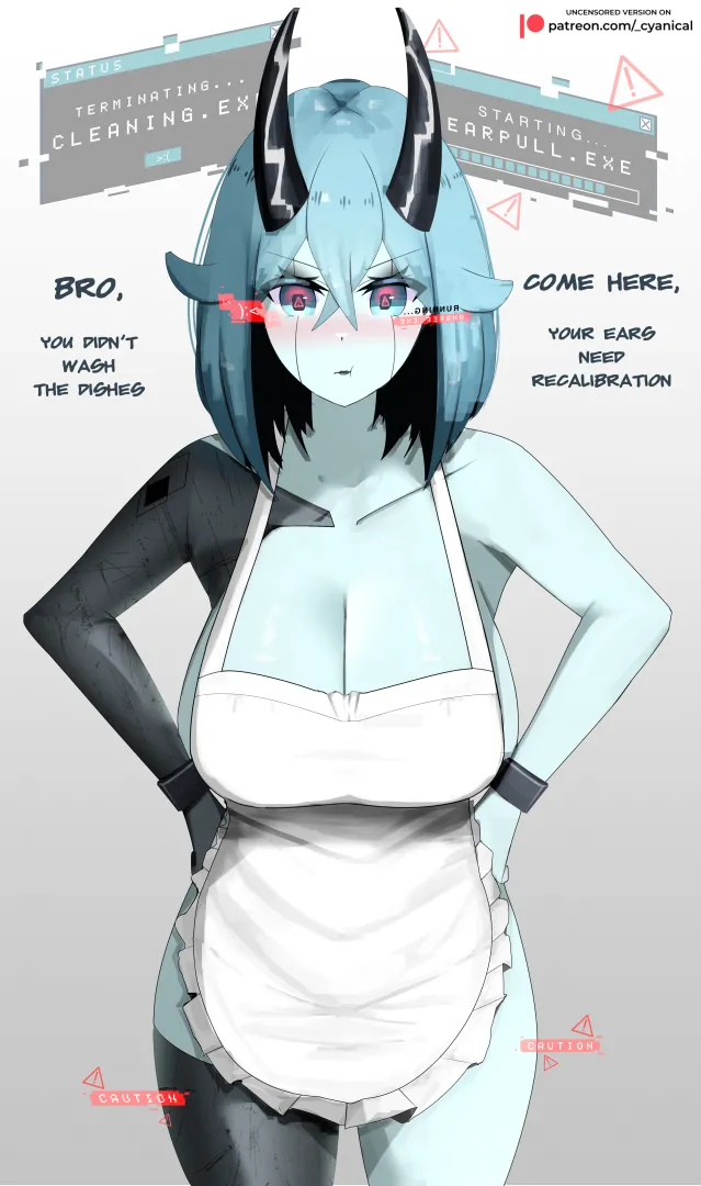 She Is Pouty [OC] posted by -Cyanical