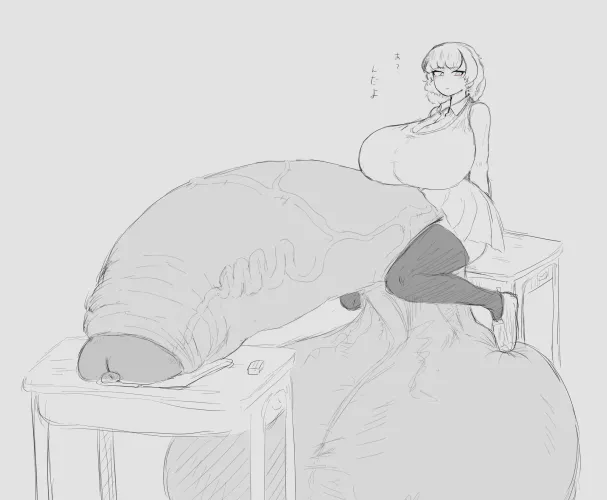 She Knows Exactly What She's Doing [死んだはずの紫陽花] by futafancyfeet