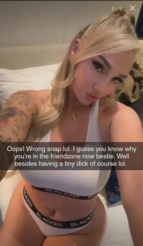 She sent it to the wrong snap. by limpshrimp83