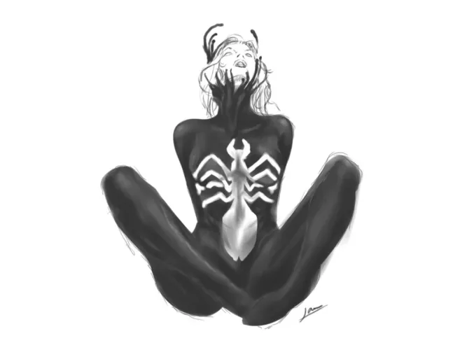 She Venom by JC Lam by StolenOfficeSurprise