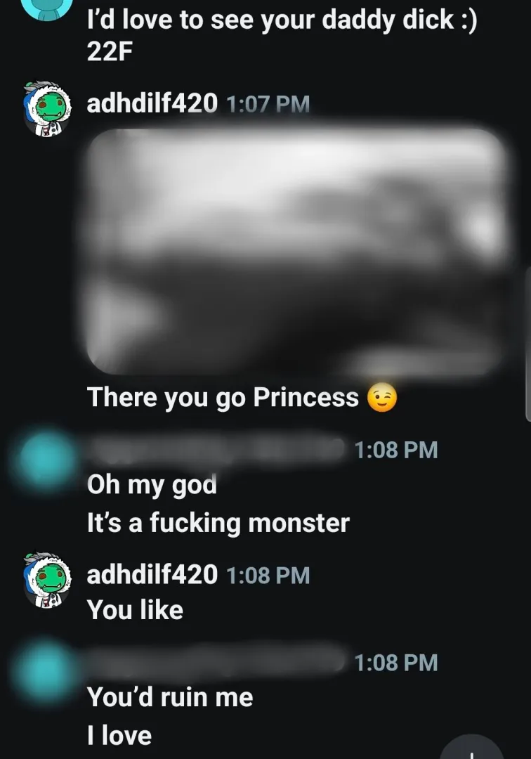 She was impressed posted by adhdilf420