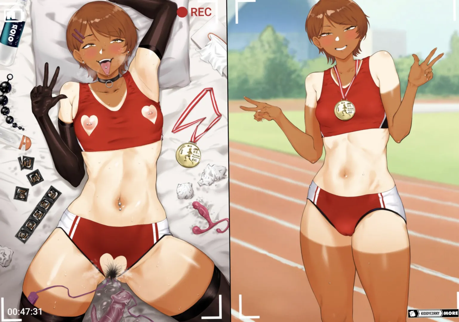 She won fair and square posted by okayspookey