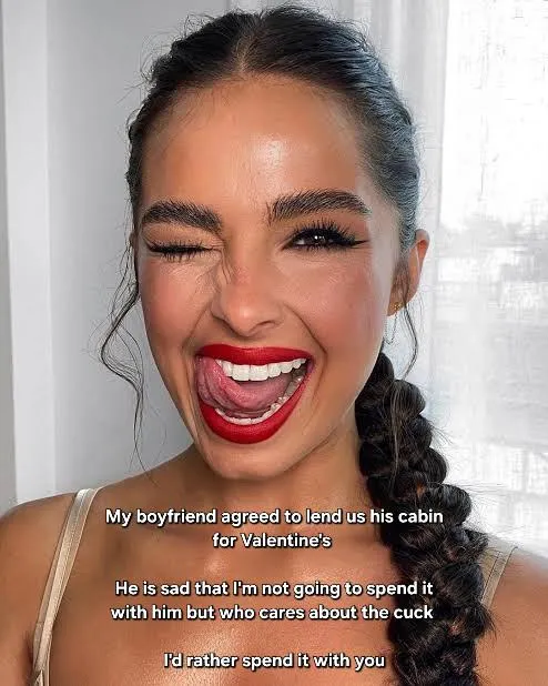 She'd rather spend valentine's with you posted by Captionsforever