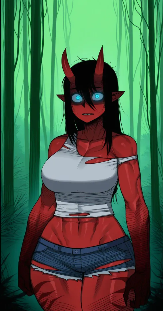 she'll pin you with the eye contact alone posted by waifuwuf