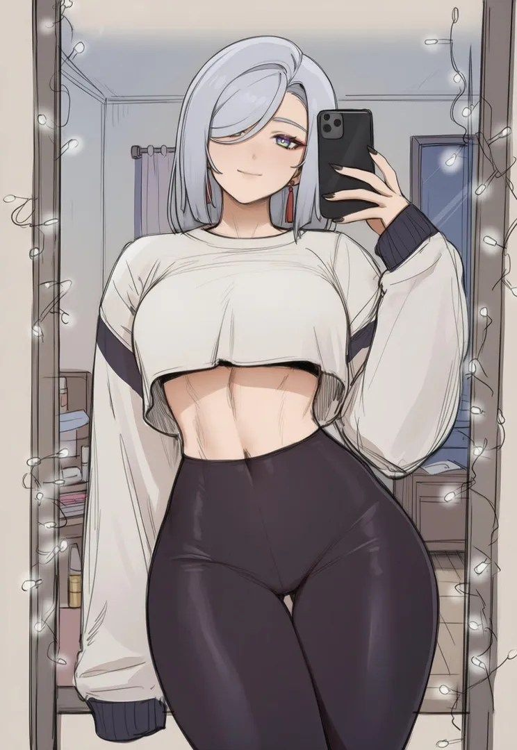 Shenhe [Genshin Impact] posted by WoolsonDaSheep