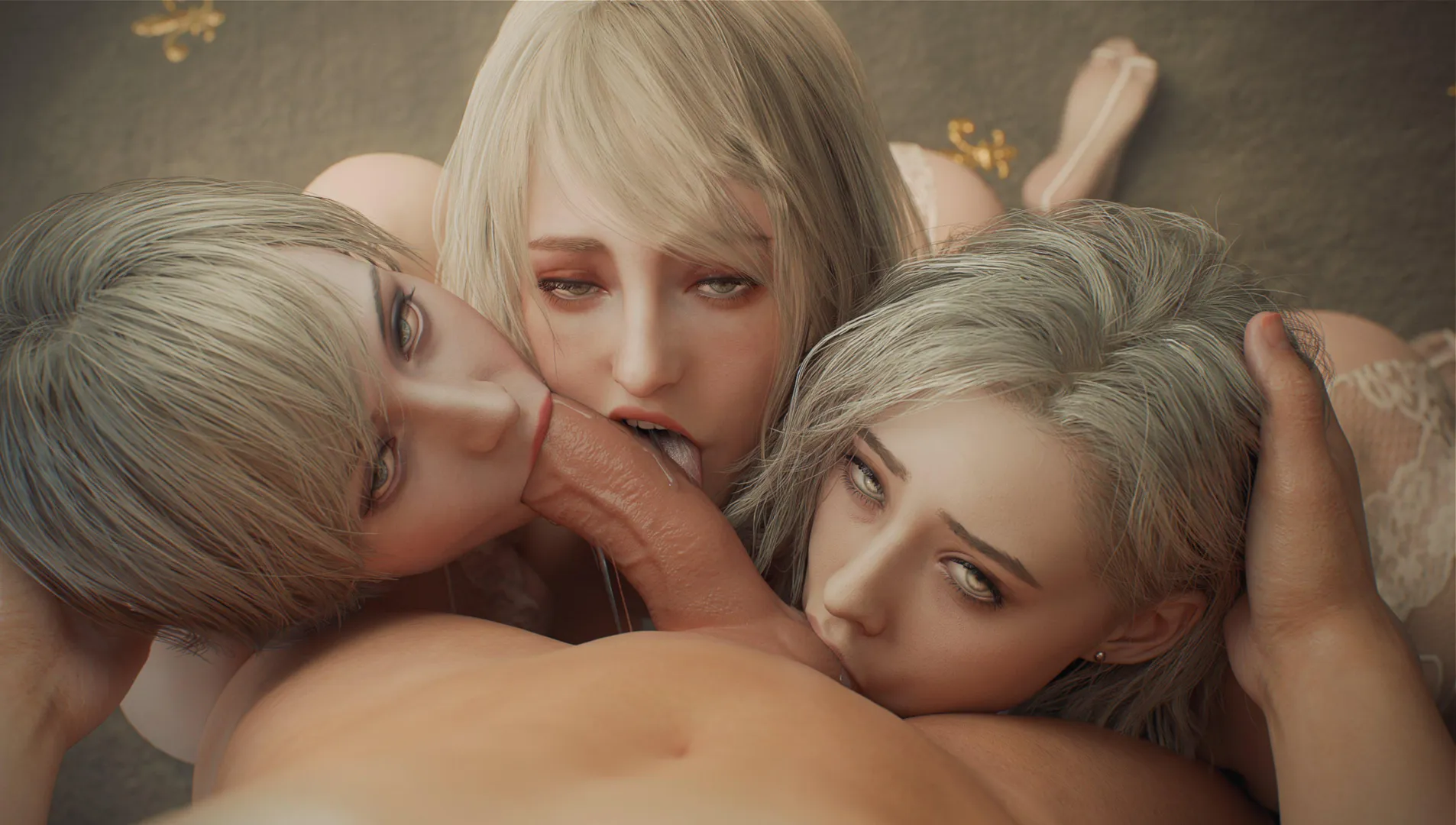 Sherry, Ashley, Grace (Fugtrup) [Resident Evil] posted by mustachy-
