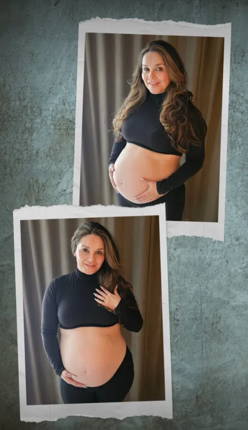 She's 9 months pregnant and ready for cock by KeithLegend88