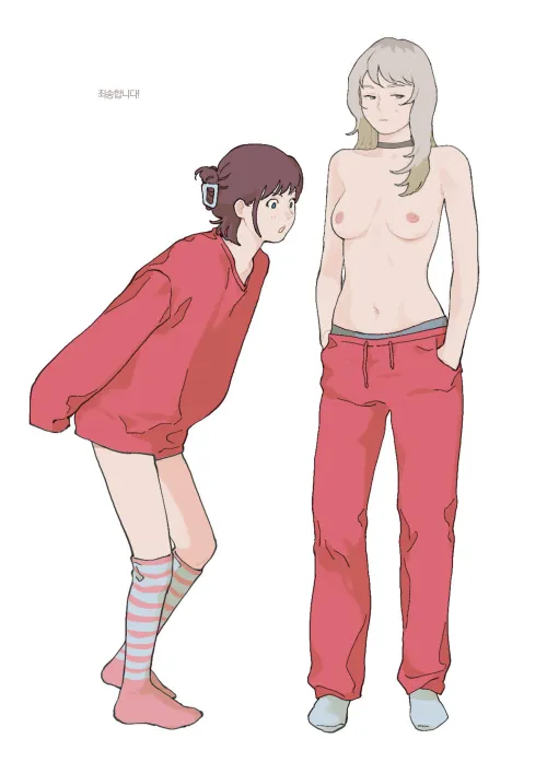 She's fascinated by her friend's breasts (krisjennnnn) [Girls Band Cry] by HentaiDepartment