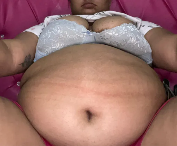 She's getting rounder every day  Telegram Elibelly15 by ShoeMental4180