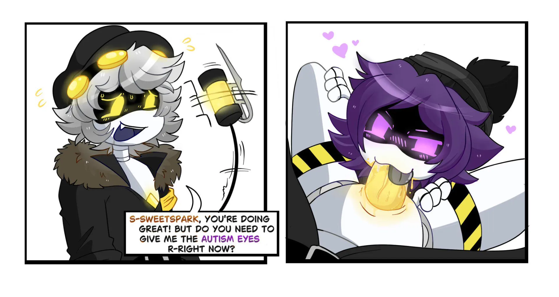 She's just >:3 posted by RespectBoomer