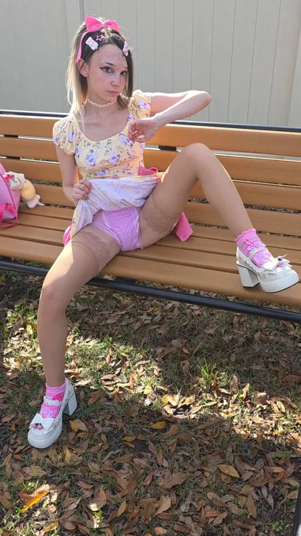 She's waiting for her bus  posted by Karnie-Krissi