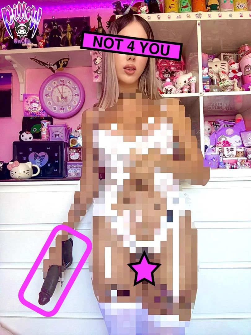 She’s your dream “girl” but let’s be very clear, Pillow has gone Black Only. posted by WesMantoothBNWO