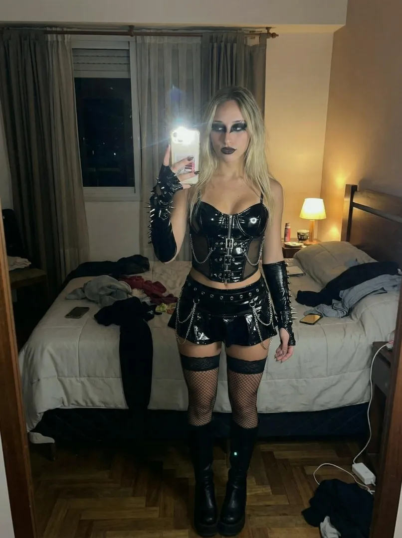 Shining outfits are my weakness posted by PinkPetalDazzle