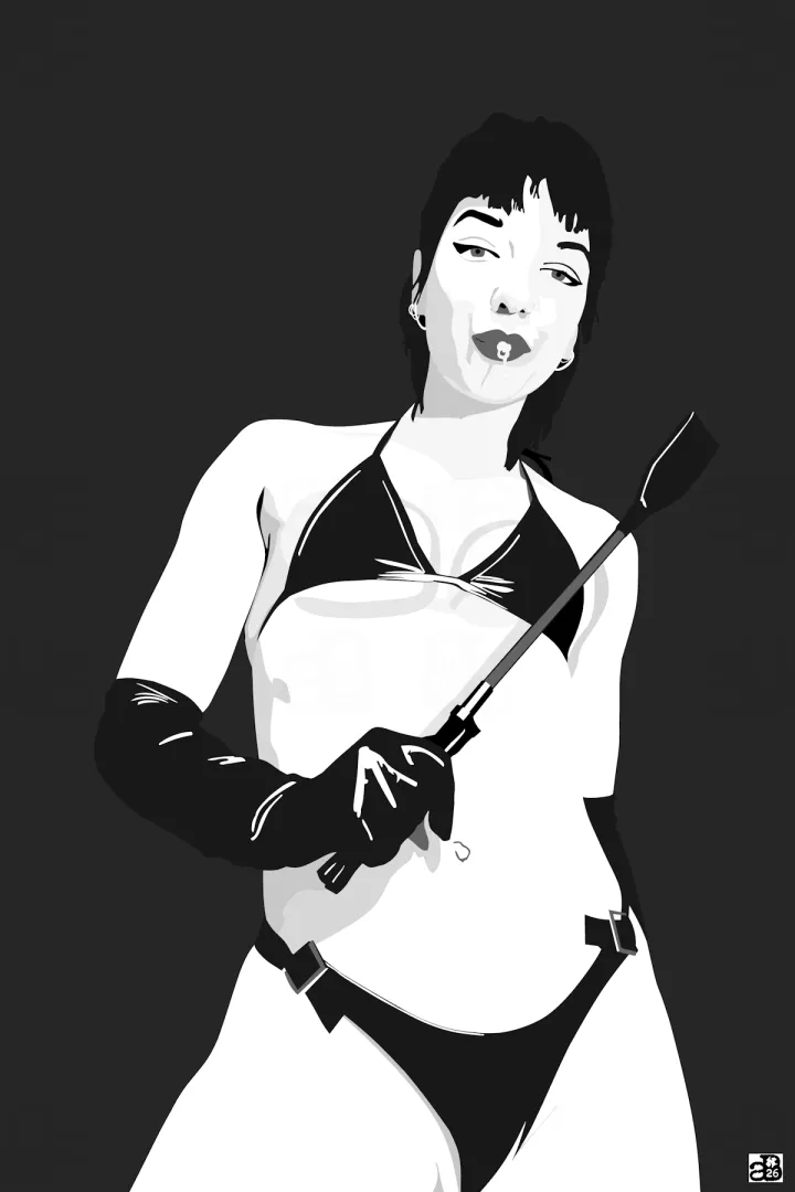 Shiny In Black by aleph Bright posted by AlephBright