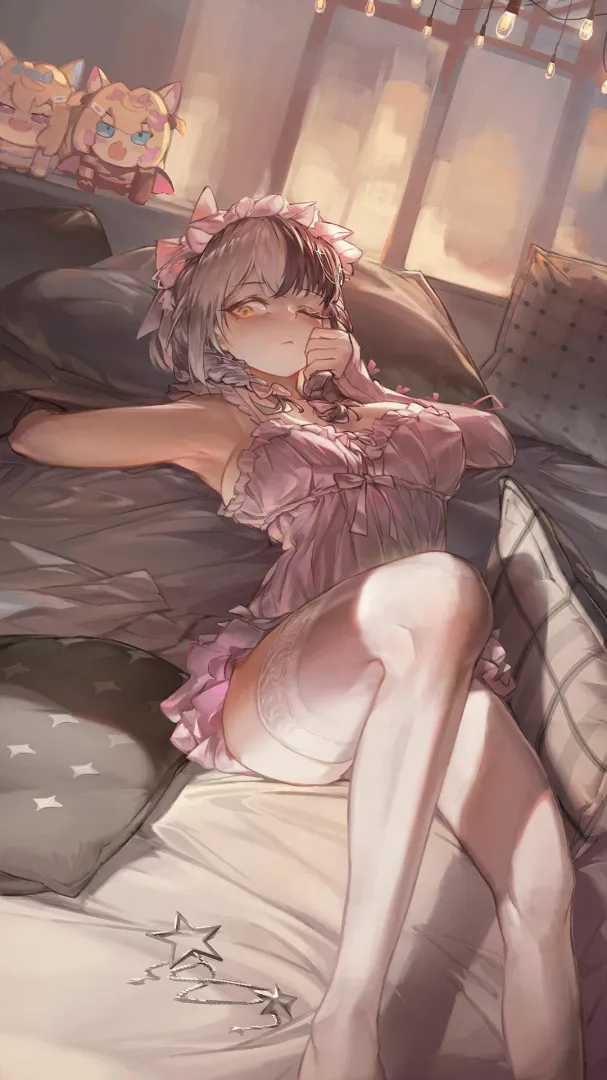 Shiori in bed posted by Silent_Steak_9540