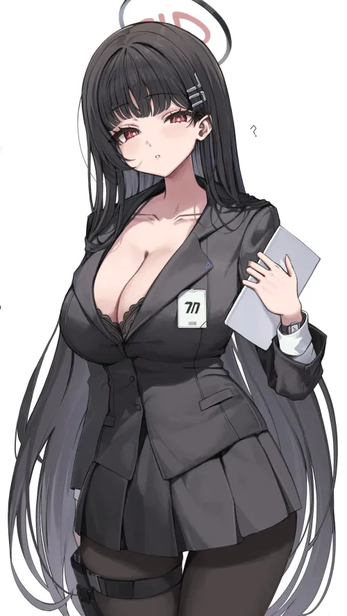 Shirtless Rio [Blue Archive] by WoolsonDaSheep