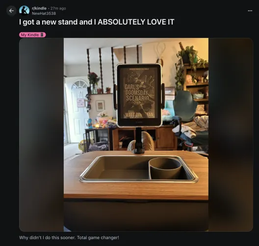 shoes inside? check. DCC on le kindle? check. epic win! by badgirlmonkey