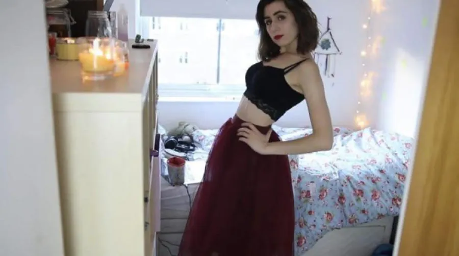 Shot from a deleted try-on haul by manstore