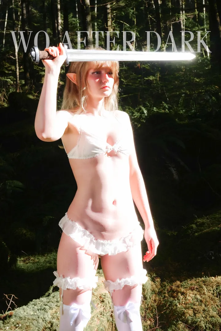 Shot with Foxgirl Allie (u/allie_kittty) and she is great. Elf with sword posted by woafterdark