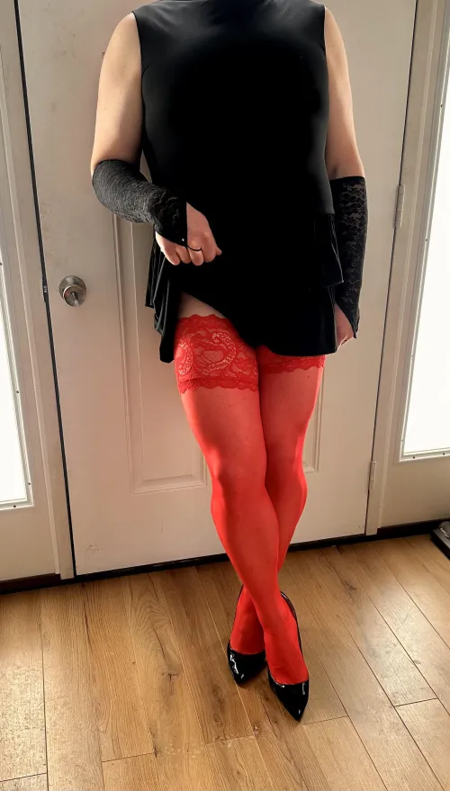 Should I answer the door like this?  by OccasionallyCassie