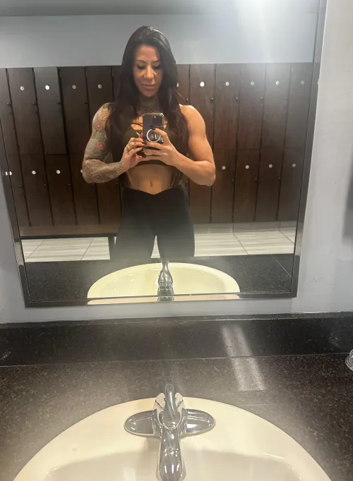 should i flex my gains to you? by gymgirlfriend