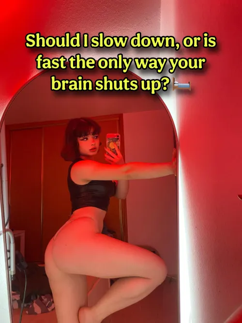 Should I? [no imagefap] [oc] by Missmaudedoll