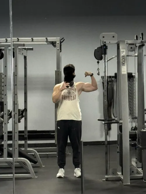 shoulder day bicep check by aliensteaksandwich