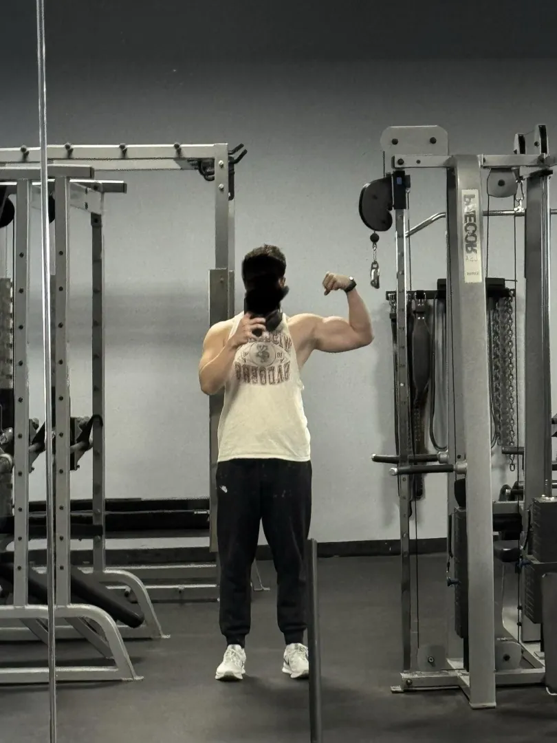 shoulder day bicep check posted by aliensteaksandwich