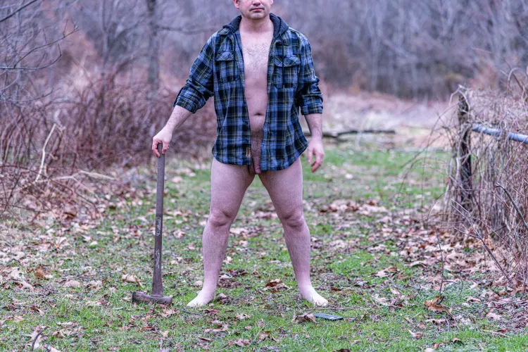 Show me to the wood pile by redyellowleather