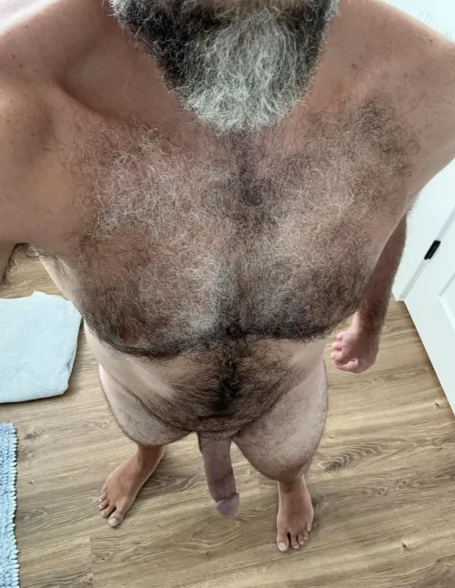 Shower time… by Mainewoodman