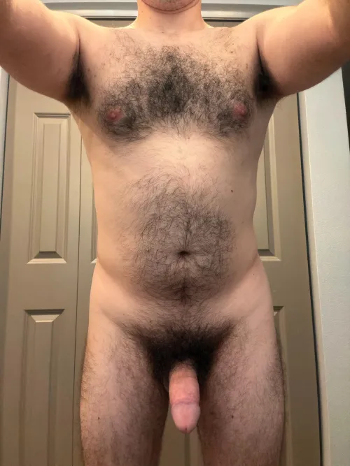 Showing off my body by Rod-Hard7