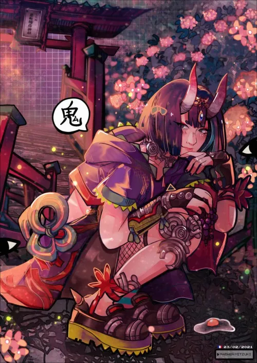 Shuten Douji (MaewenMitzuki) by xdragon2k