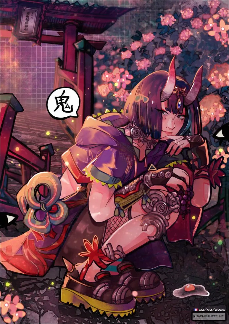 Shuten Douji (MaewenMitzuki) posted by xdragon2k