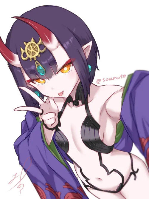 Shuten Douji (Seanote) by xdragon2k