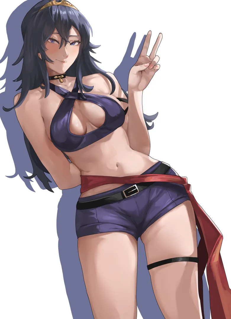 Shy Summer Lucina (bonemanjake) posted by LucinaDevotee