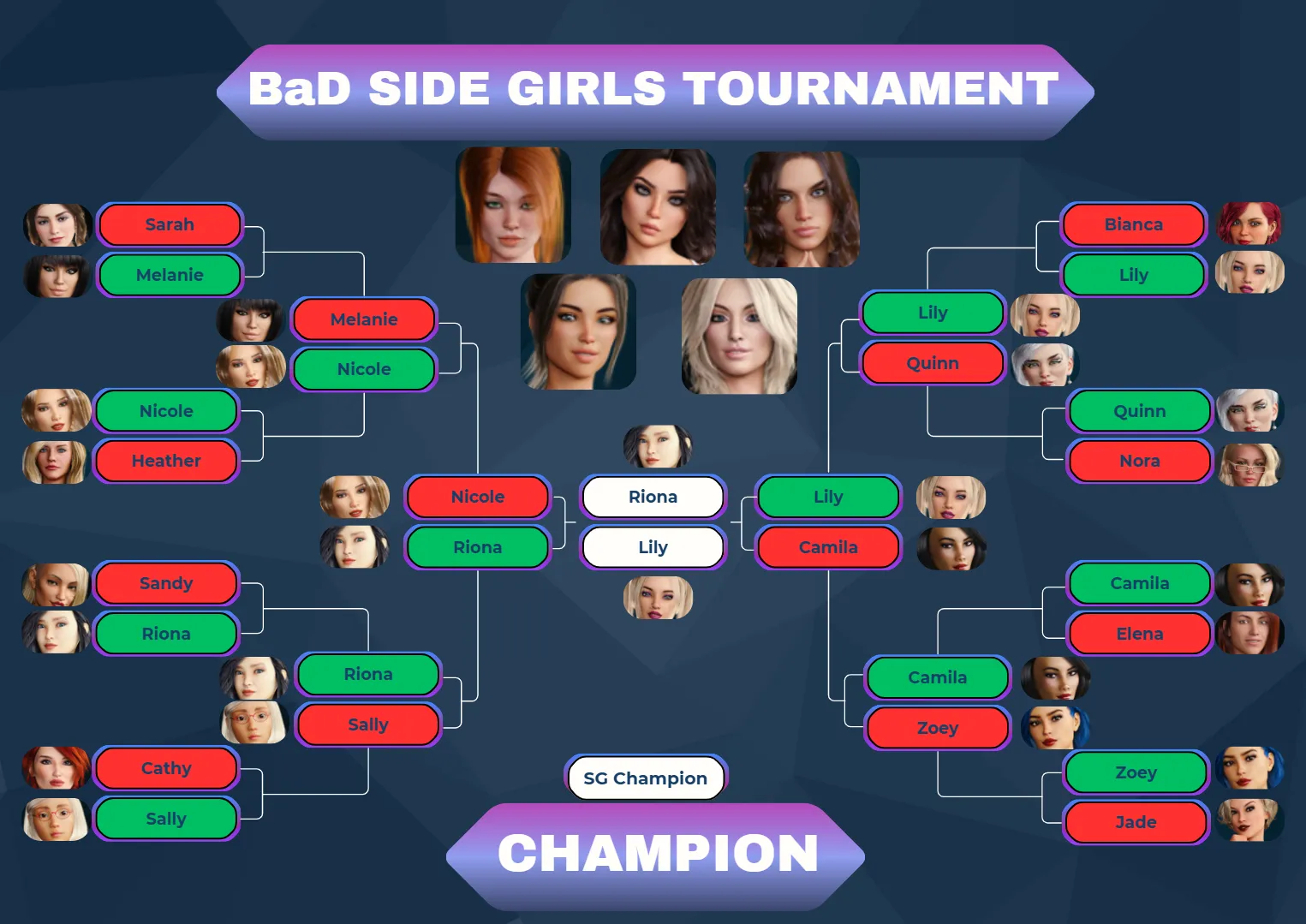 Side Girls Tournament GRAND FINALS! posted by Khei-tianik01