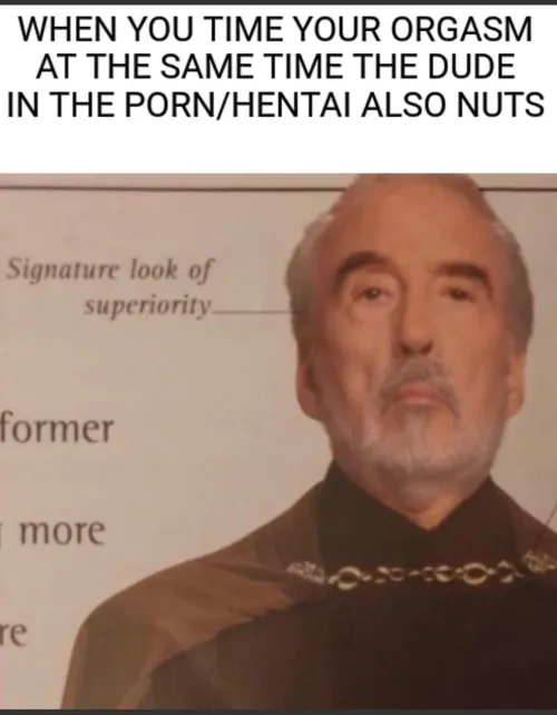 Signature look of superiority by Standard_Material189