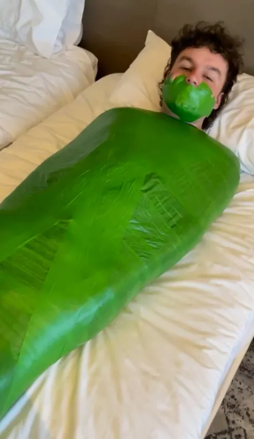 Silent night…  by Tied-and-Tape-Gagged