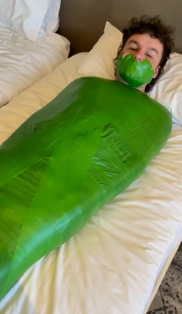 Silent night…  posted by Tied-and-Tape-Gagged