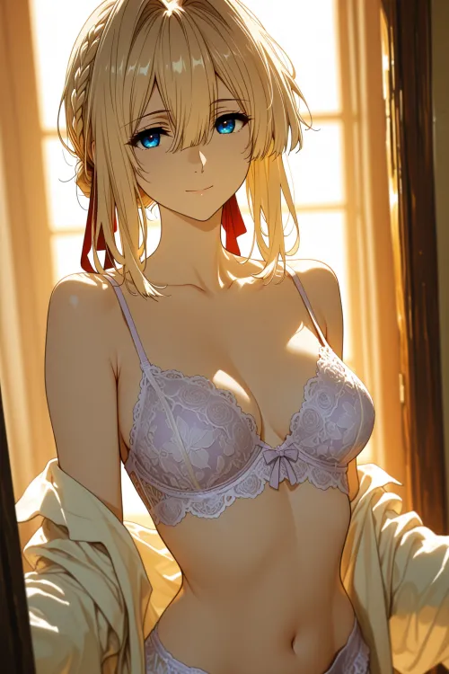 Silk, lace [Violet Evergarden] - Moonlit_Waifu by Moonlit_Waifu