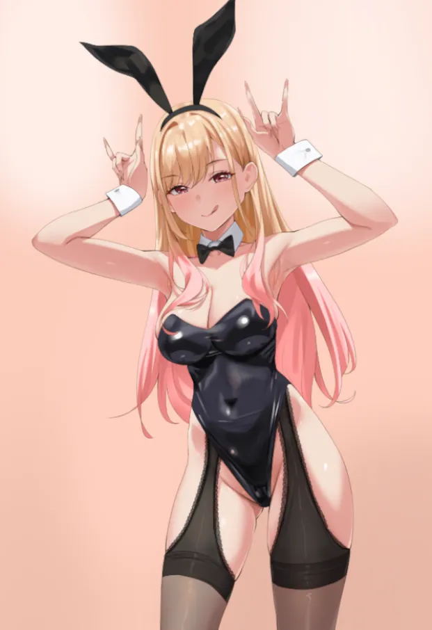 Silly bunny pose posted by seaofcatss