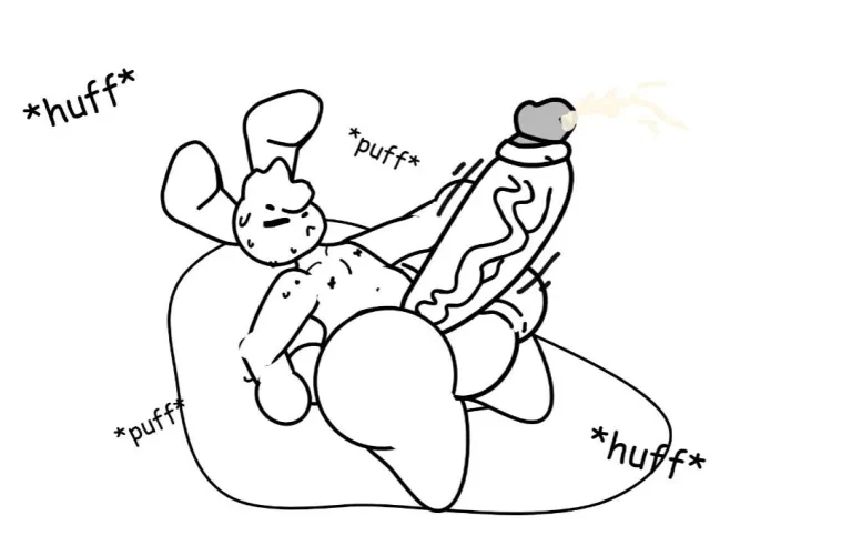 silly fella doing silly activities by No_Amoeba_1928