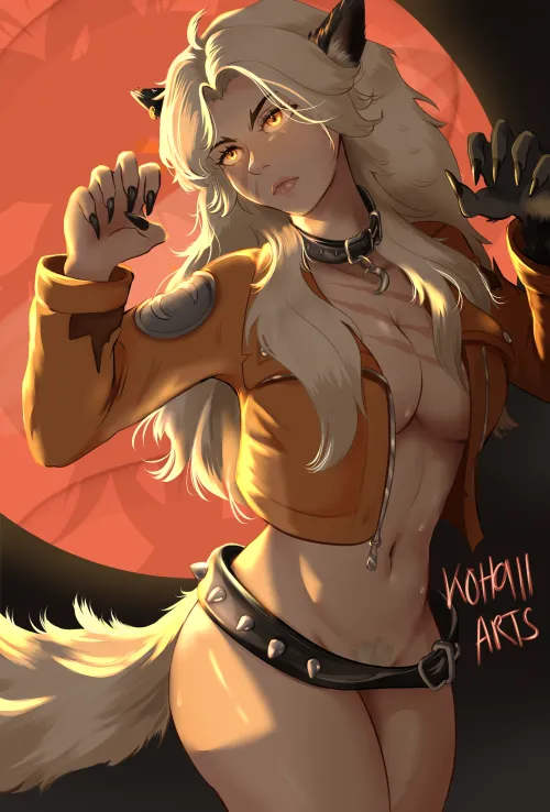 Silver in the dark [Deadlock] (@KohaiiArts) by thezigmis