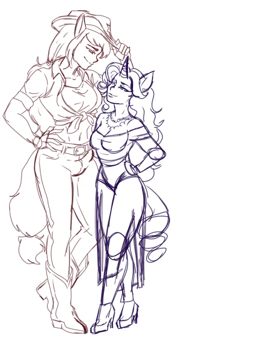 Sim ouvi os conselhos e vou desenhar nsfw de mlp by Myah_lm